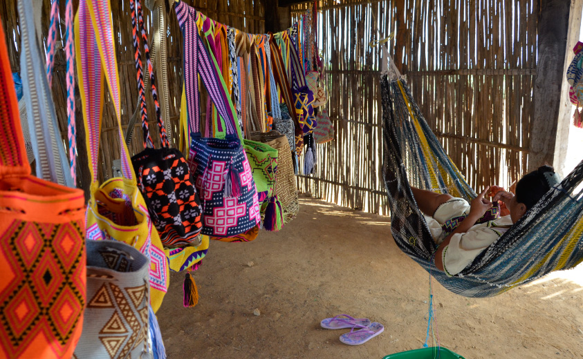 Tejidos WAYÚU, Colombia