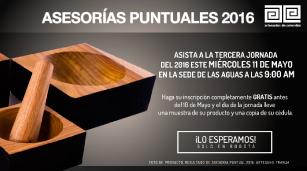 Asesorías puntuales Mayo 2016