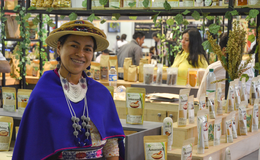 Gastronomía colombiana en Expoartesanías