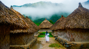 Comunidad Arhuaca en la Sierra Nevada de Santa Marta