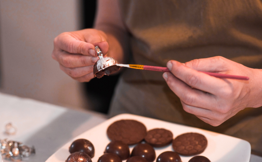 Taller de joyería en chocolate