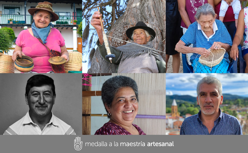 Ganadores de la Medalla a la Maestría Artesanal 2022