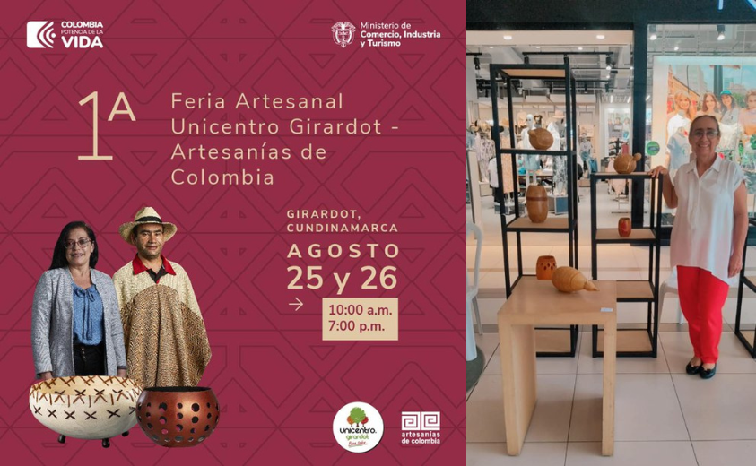 Girardot; artesanías de colombia, exposicion