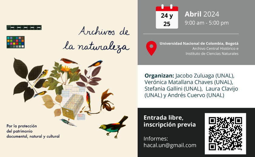 CENDAR- participará este miércoles y jueves en el evento Archivos de Naturaleza.