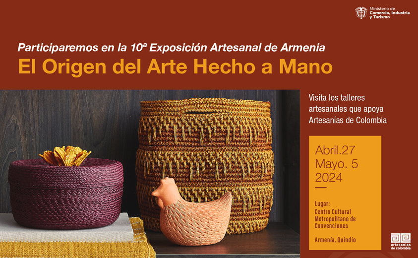 Visite la 10ª Exposición “El origen del arte hecho a mano 2024”