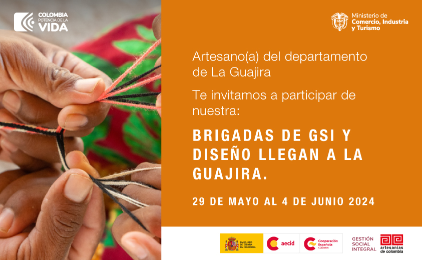 Brigadas de GSI y Diseño llegan a la Guajira.