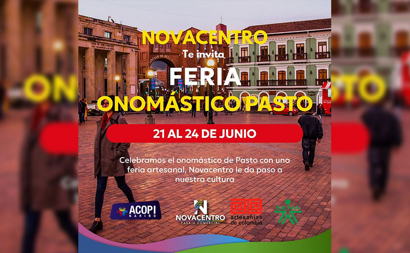 Feria Onomástico ciudad de Pasto “Únete a la fiesta”