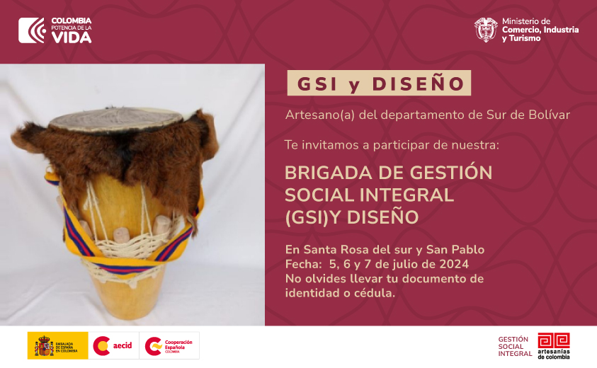 Brigada de Gestión Social Integral GSI y Diseño en Bolívar y Norte de Santander