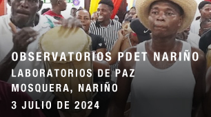 Observatorios PDET Nariño – Laboratorios de Paz 