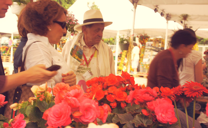 Feria de las Flores en Expoartesano Medellín