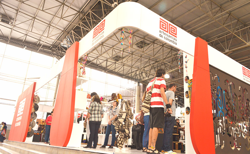 Stand Artesanías de Colombia, Expoartesano 2013
